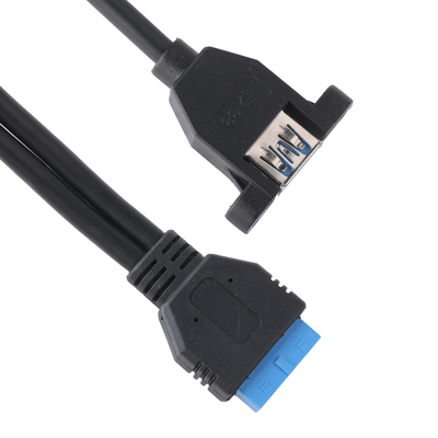 19/20 Pin Front Panel Extension Cable Oem / Odm